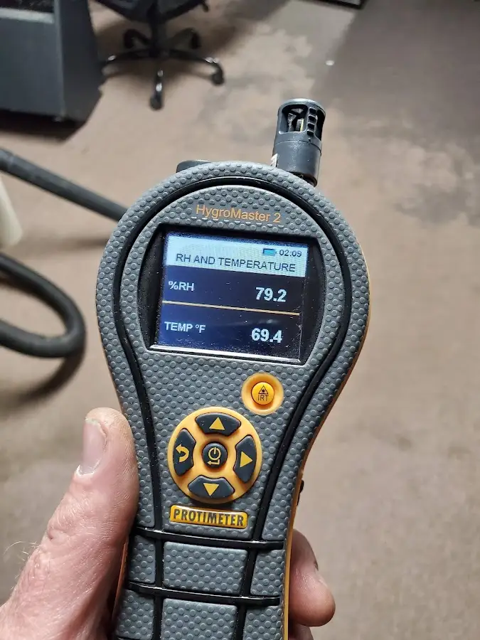 Moisture meter humidity assessment for Mold Remediation & Removal in Rye Brook